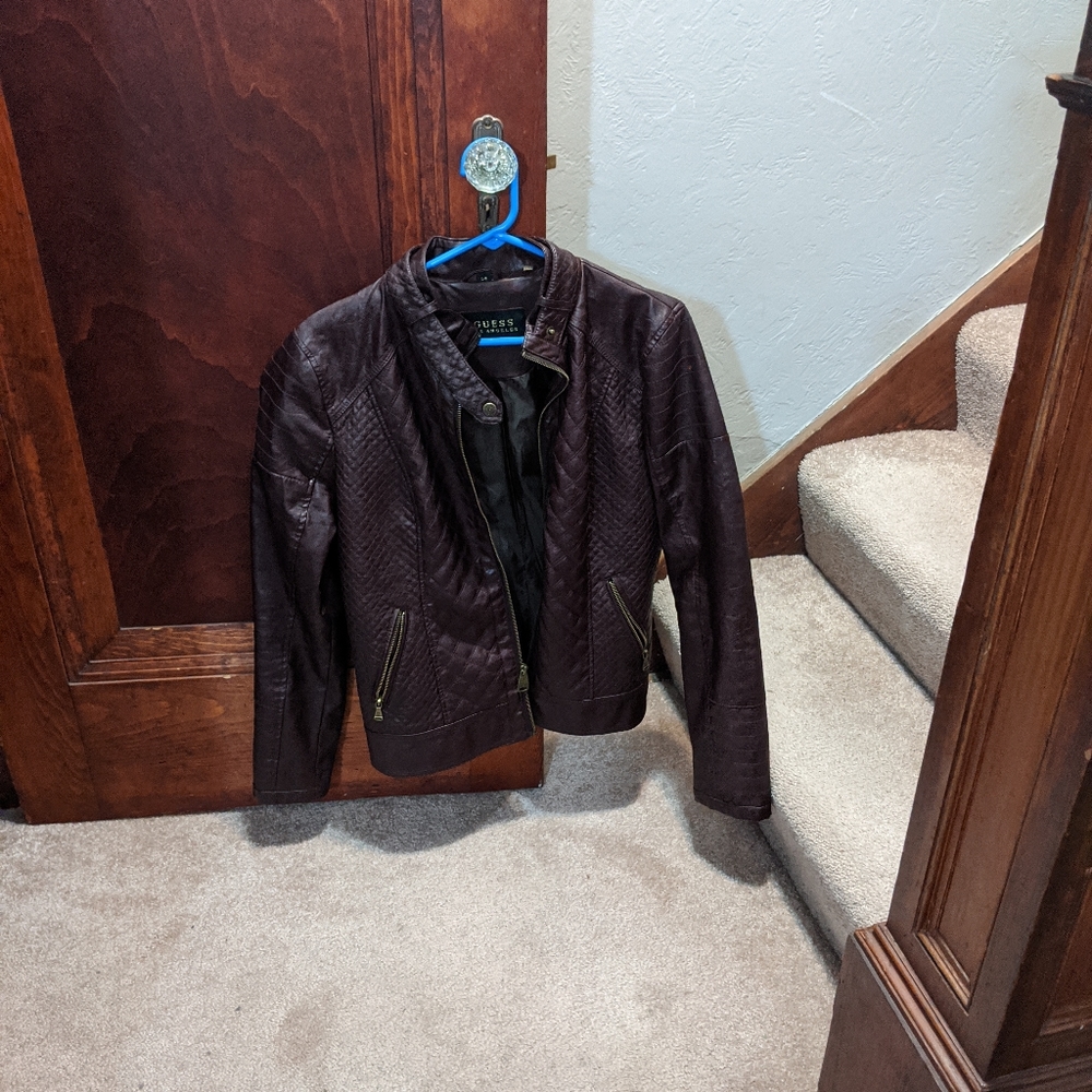 GUESS faux leather jacket